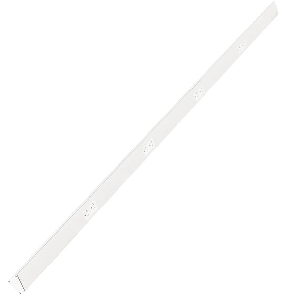 72" 20 amp 120 volt White 4 Duplex Receptacle Under Cabinet Power Strip